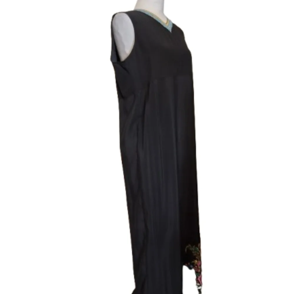 Diane Gilman Black Silk Garment - Picture 6 of 9